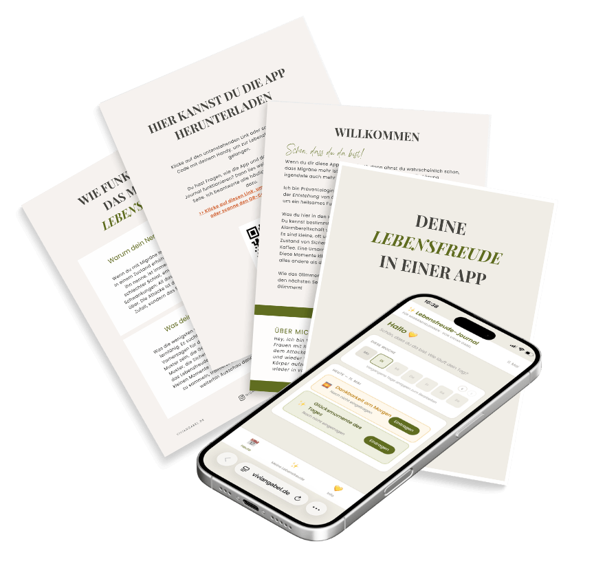 Die Glimmertraining App auf dem Handy